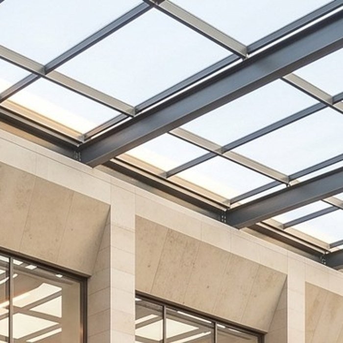 Material sample: Glazed roof